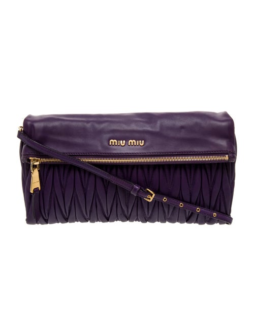 Miu Miu Leather Shoulder Bag