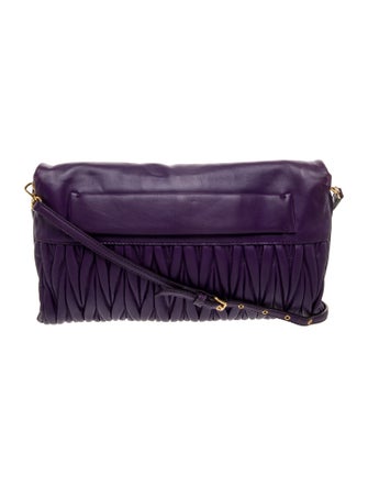 Miu Miu Leather Shoulder Bag