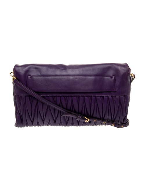 Miu Miu Leather Shoulder Bag