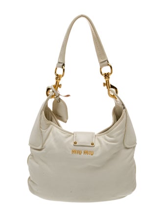 Miu Miu Leather Shoulder Bag