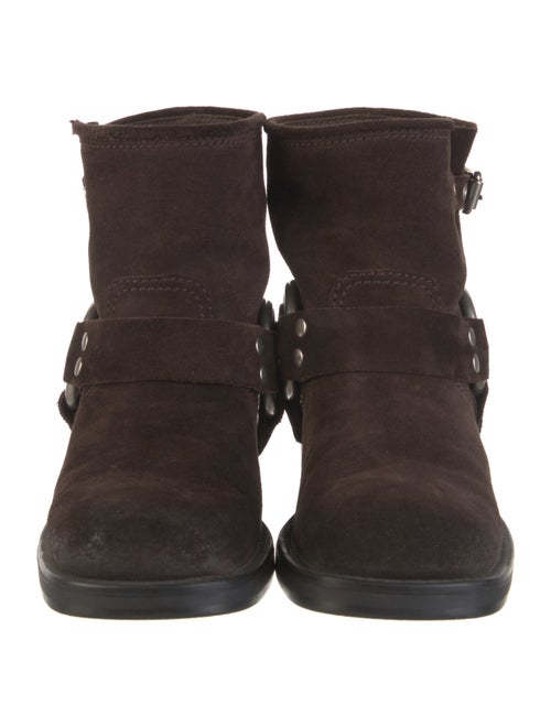 Miu Miu Leather Moto Boots