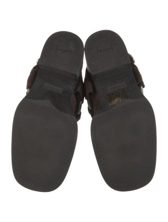 Miu Miu Leather Moto Boots