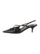Miu Miu Patent Leather Slingback Pumps