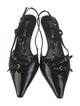 Miu Miu Patent Leather Slingback Pumps