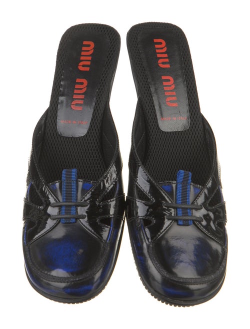 Miu Miu Patent Leather Mules