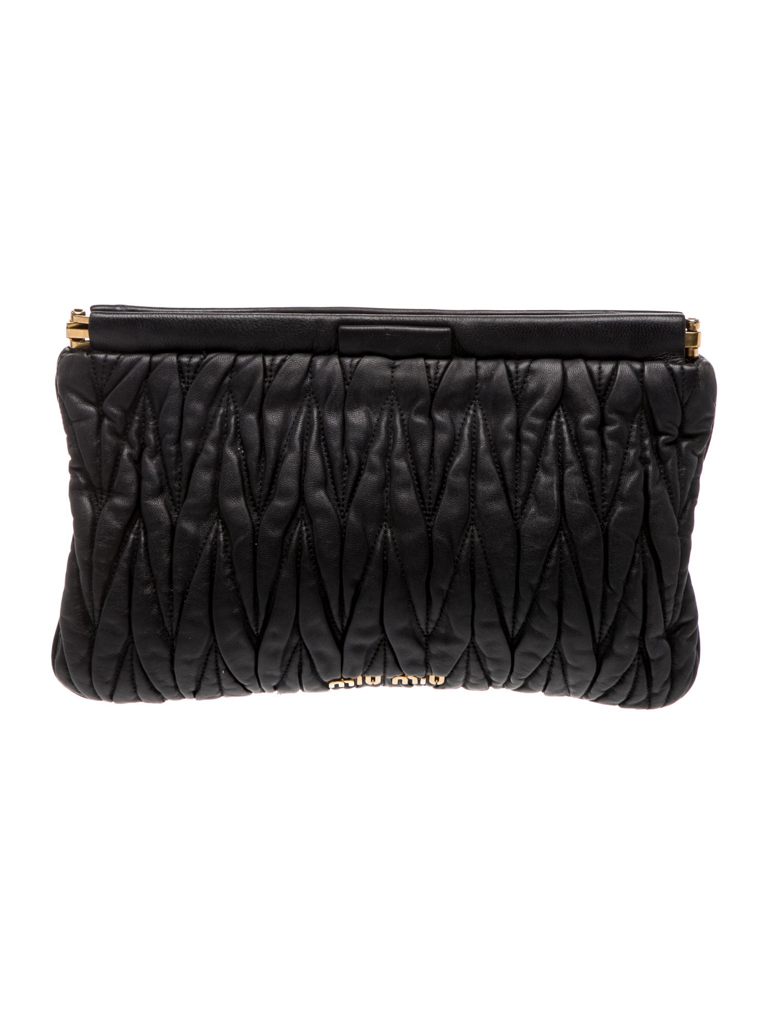 Miu Miu Leather Crossbody Bag