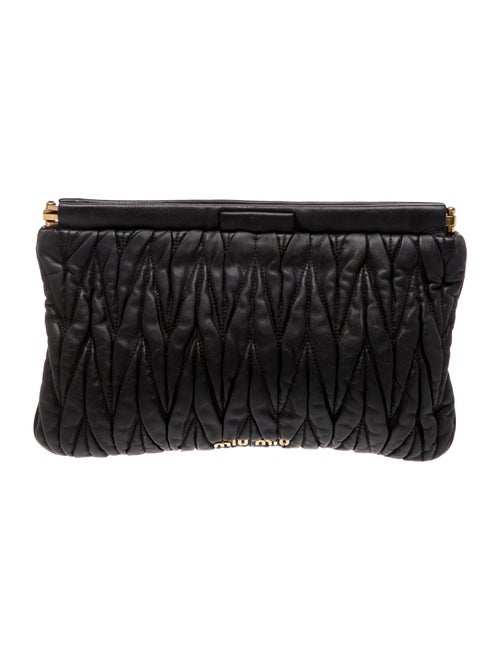 Miu Miu Leather Crossbody Bag