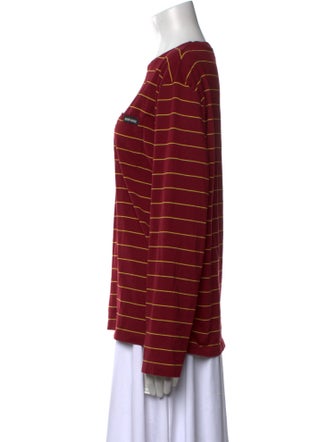 Miu Miu 2025 Striped Sweatshirt