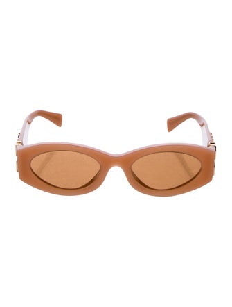 Miu Miu Oversize Tinted Sunglasses