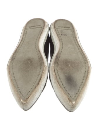 Miu Miu Leather Loafers