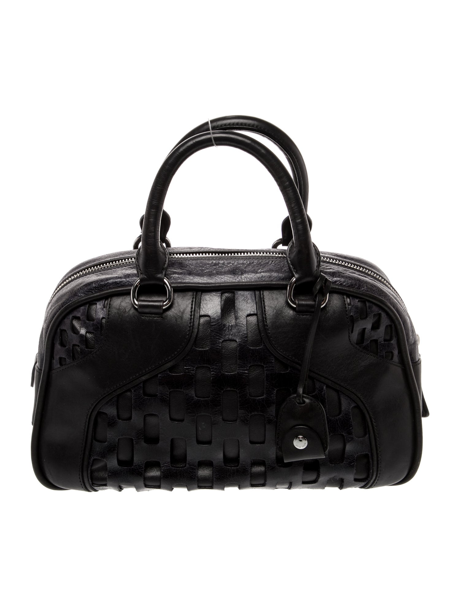 Miu Miu Calf Leather Bauletto Vintage