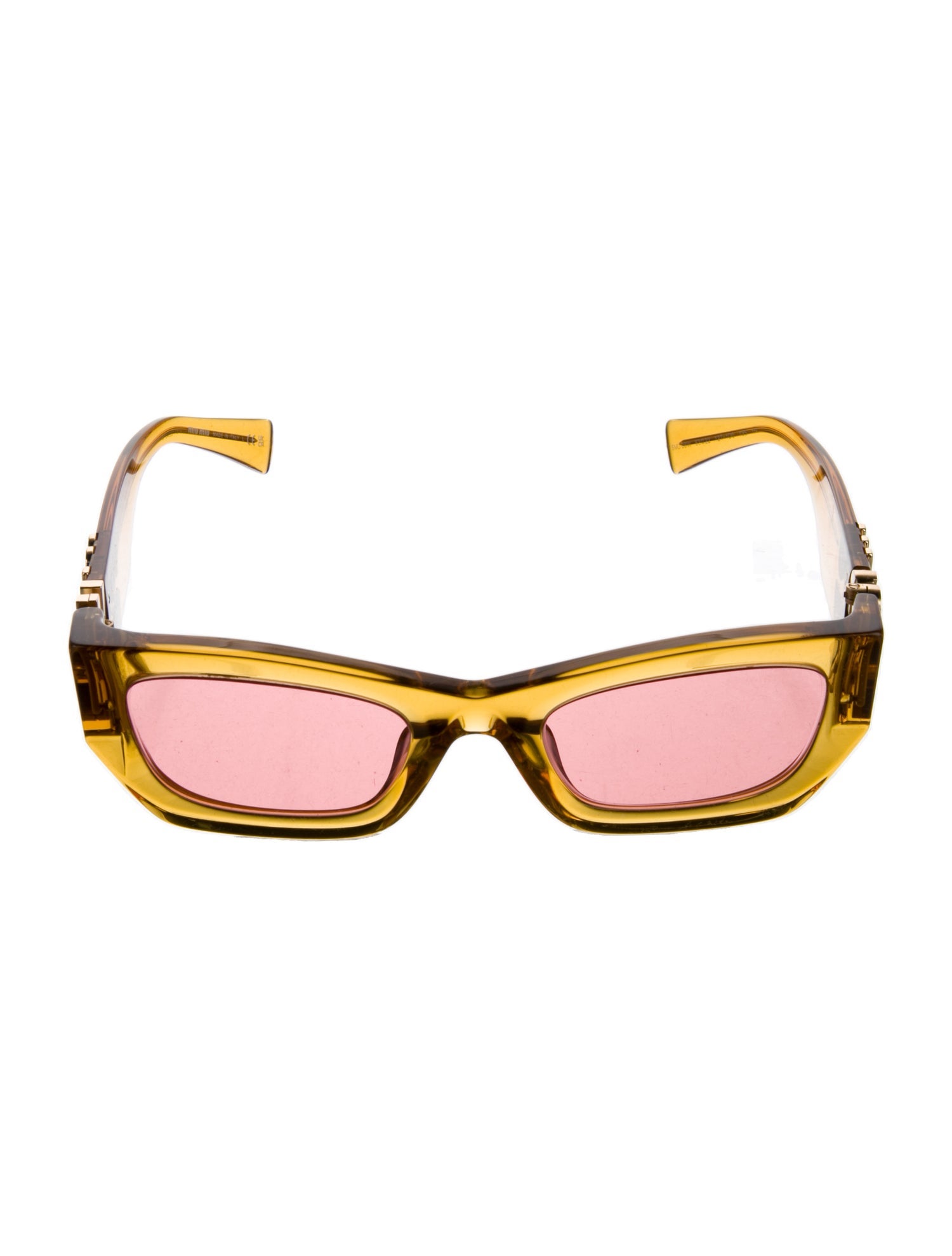 Miu Miu Square Tinted Sunglasses