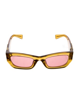 Miu Miu Square Tinted Sunglasses