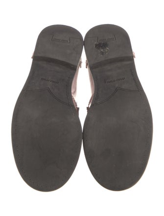 Miu Miu Patent Leather Loafers