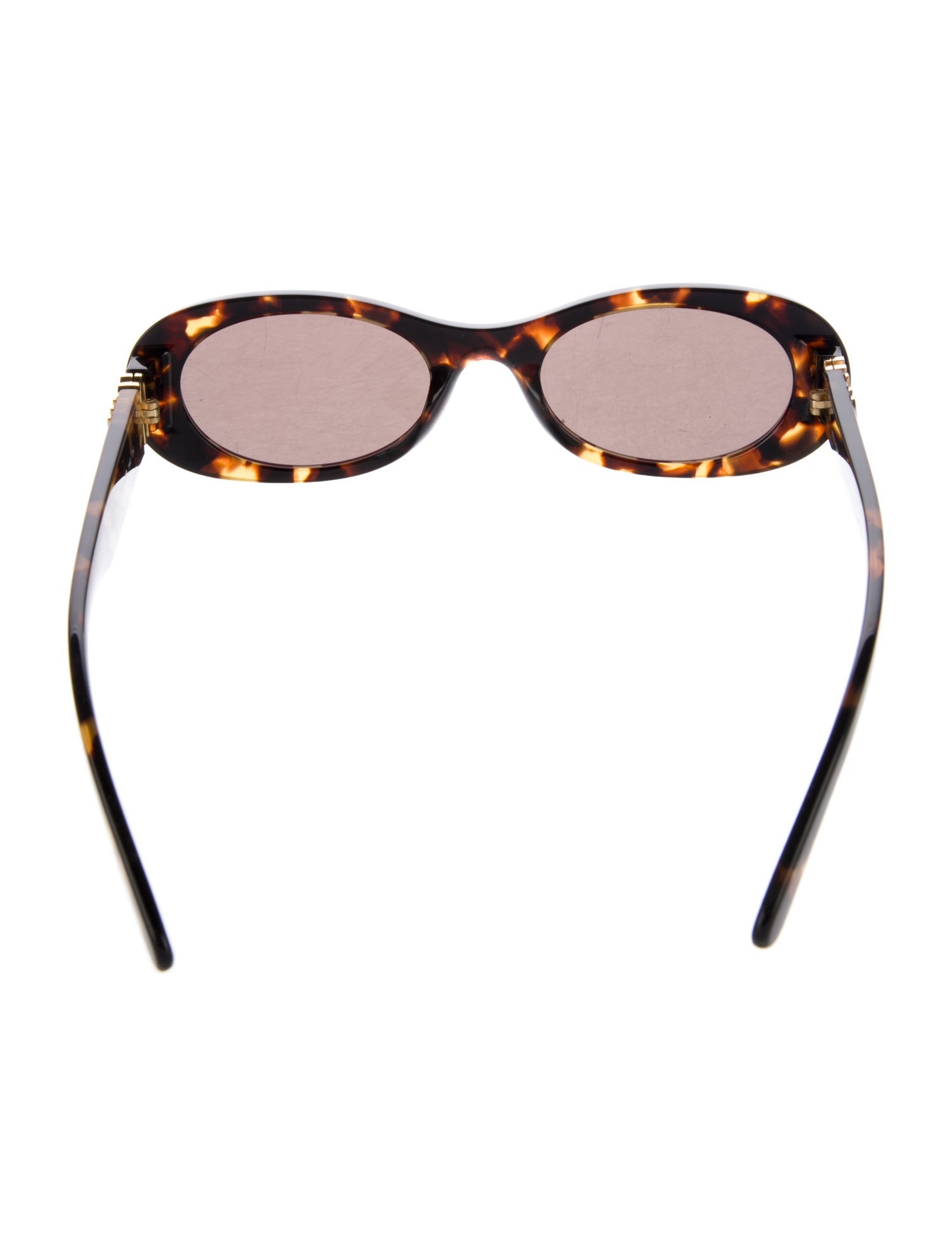 Miu Miu Round Tinted Sunglasses