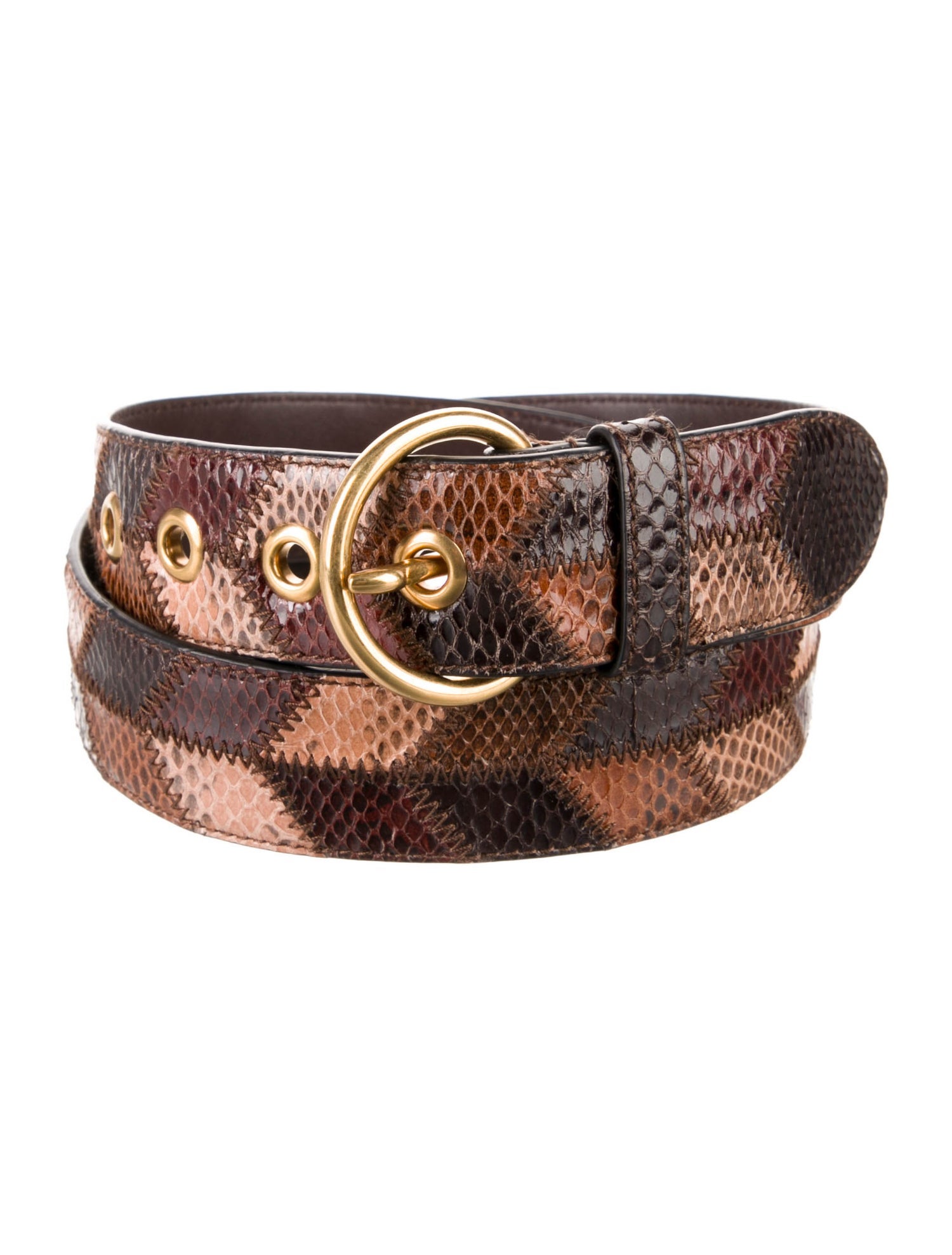 Miu Miu Snakeskin Belt