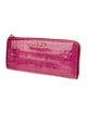 Miu Miu Embossed Leather Continental Wallet