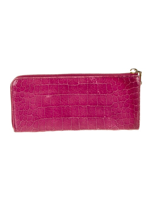 Miu Miu Embossed Leather Continental Wallet