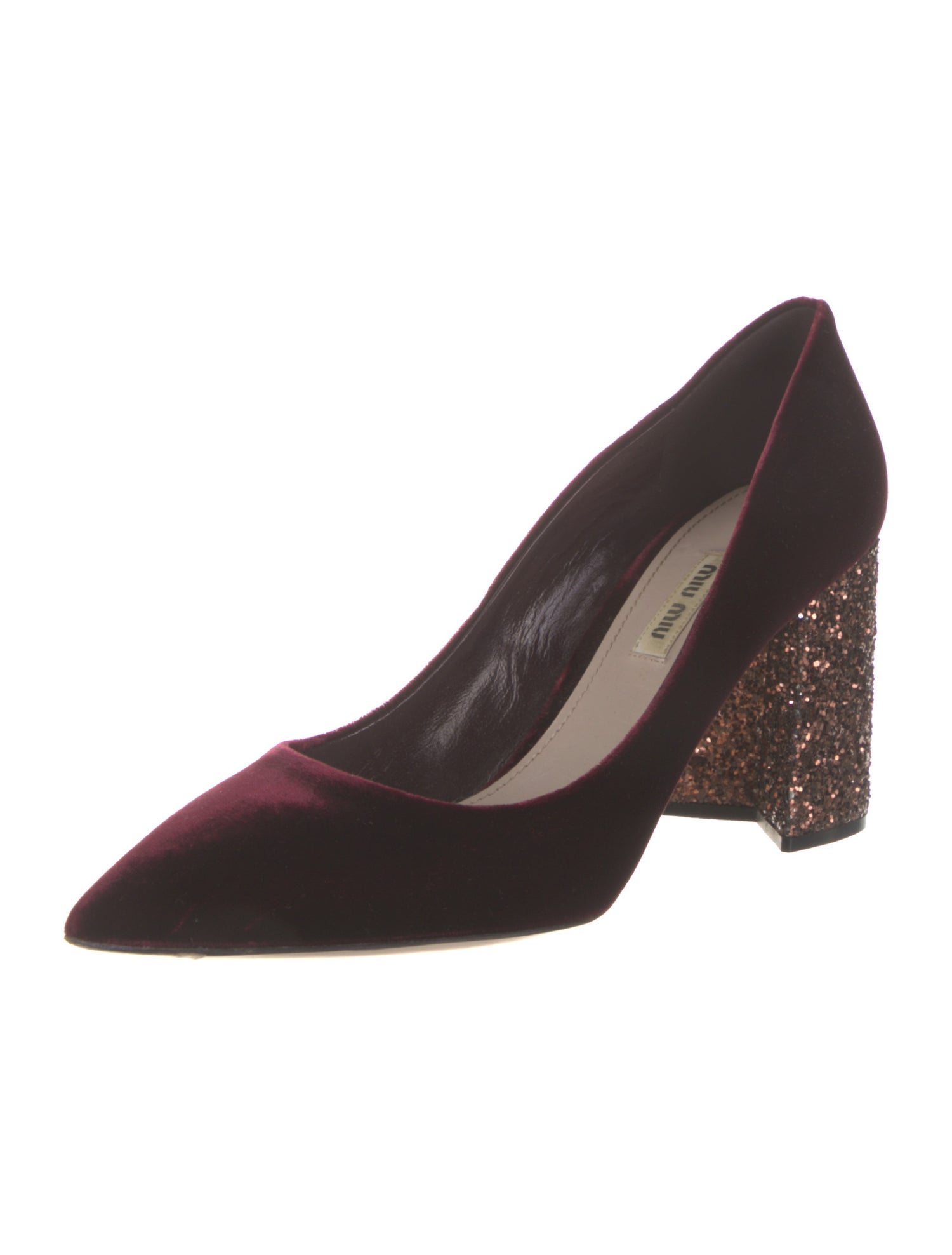 Miu Miu Velvet Pumps