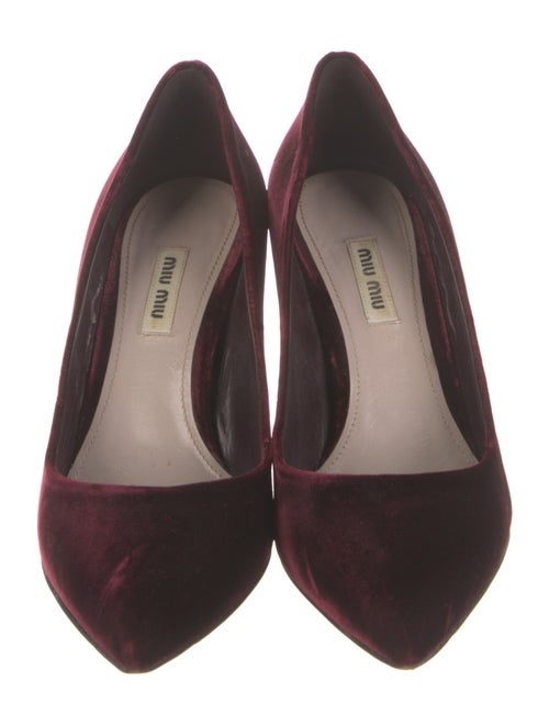 Miu Miu Velvet Pumps