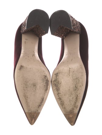 Miu Miu Velvet Pumps
