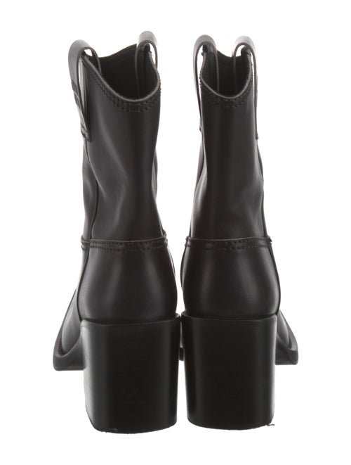 Miu Miu Leather Western Boots