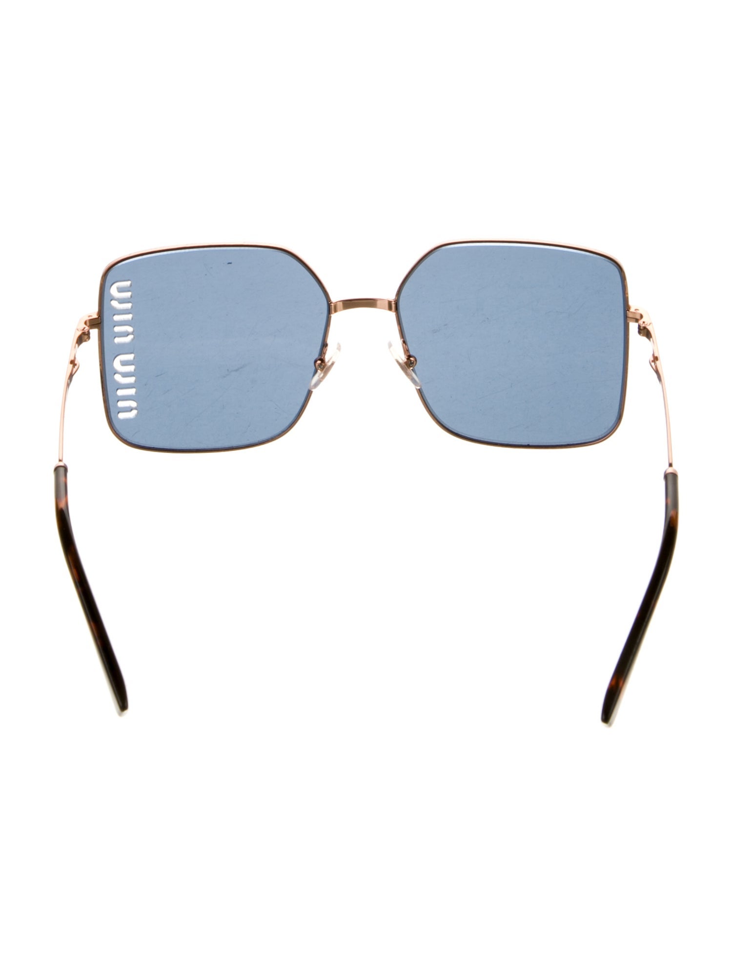 Miu Miu Square Tinted Sunglasses