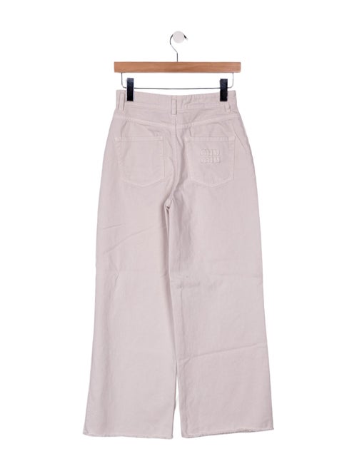 Miu Miu 2022 Wide Leg Jeans