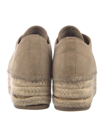 Miu Miu Suede Espadrille Sneakers