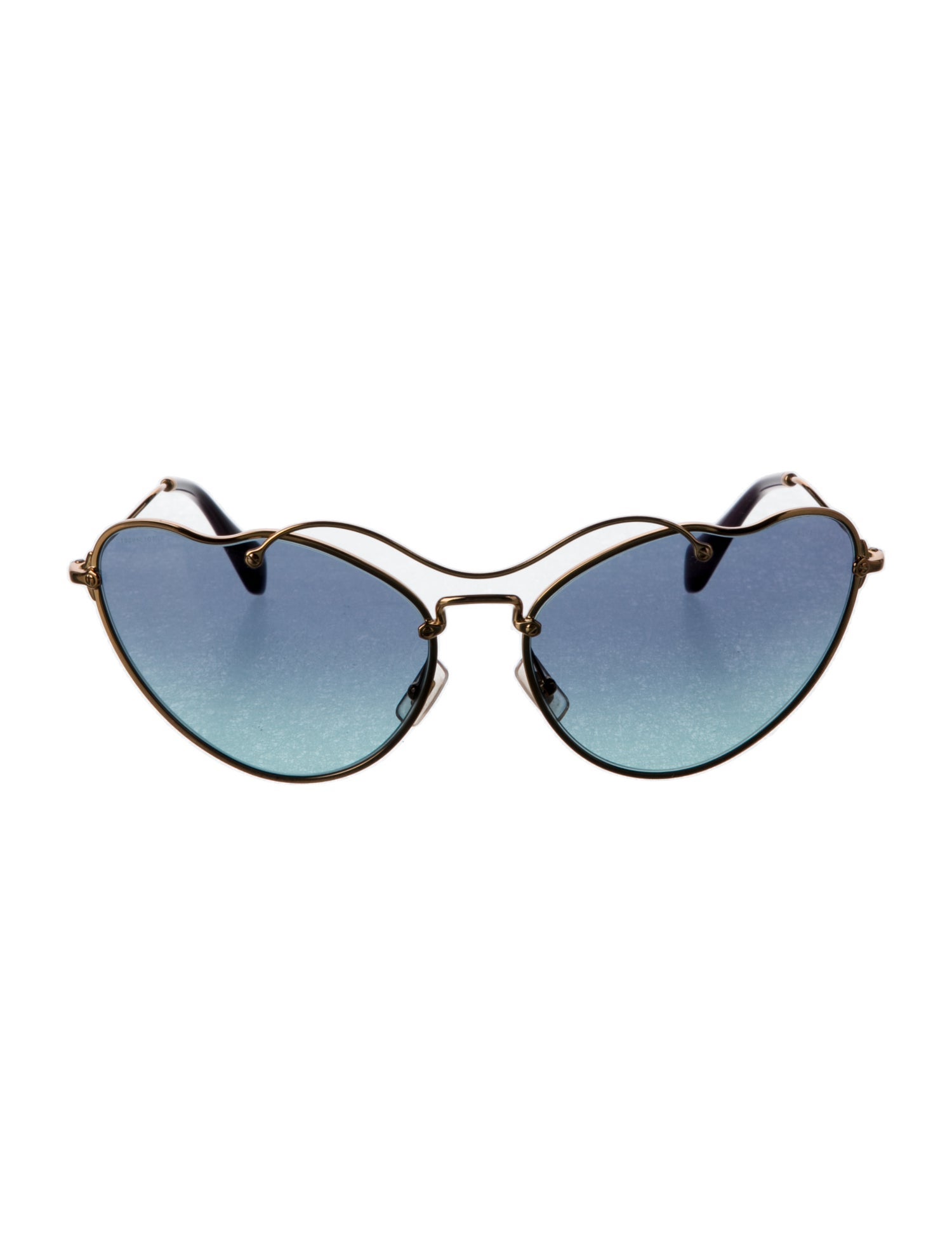 Miu Miu Cat-Eye Gradient Sunglasses