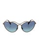Miu Miu Cat-Eye Gradient Sunglasses