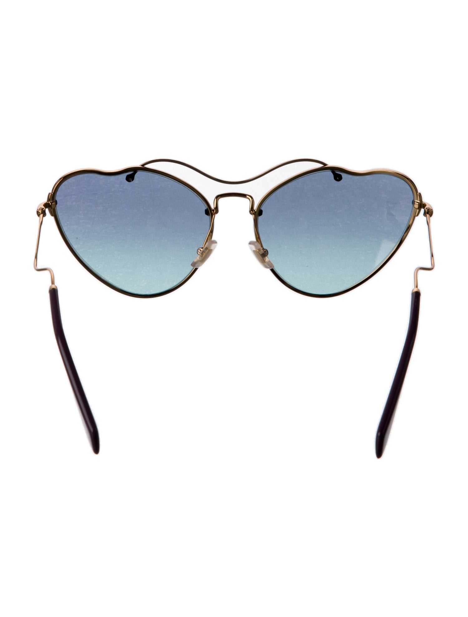 Miu Miu Cat-Eye Gradient Sunglasses