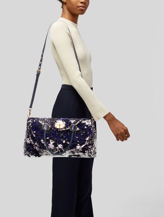 Miu Miu Sequins Top Handle Bag