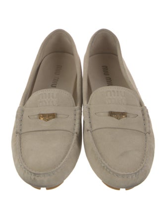 Miu Miu Suede Loafers