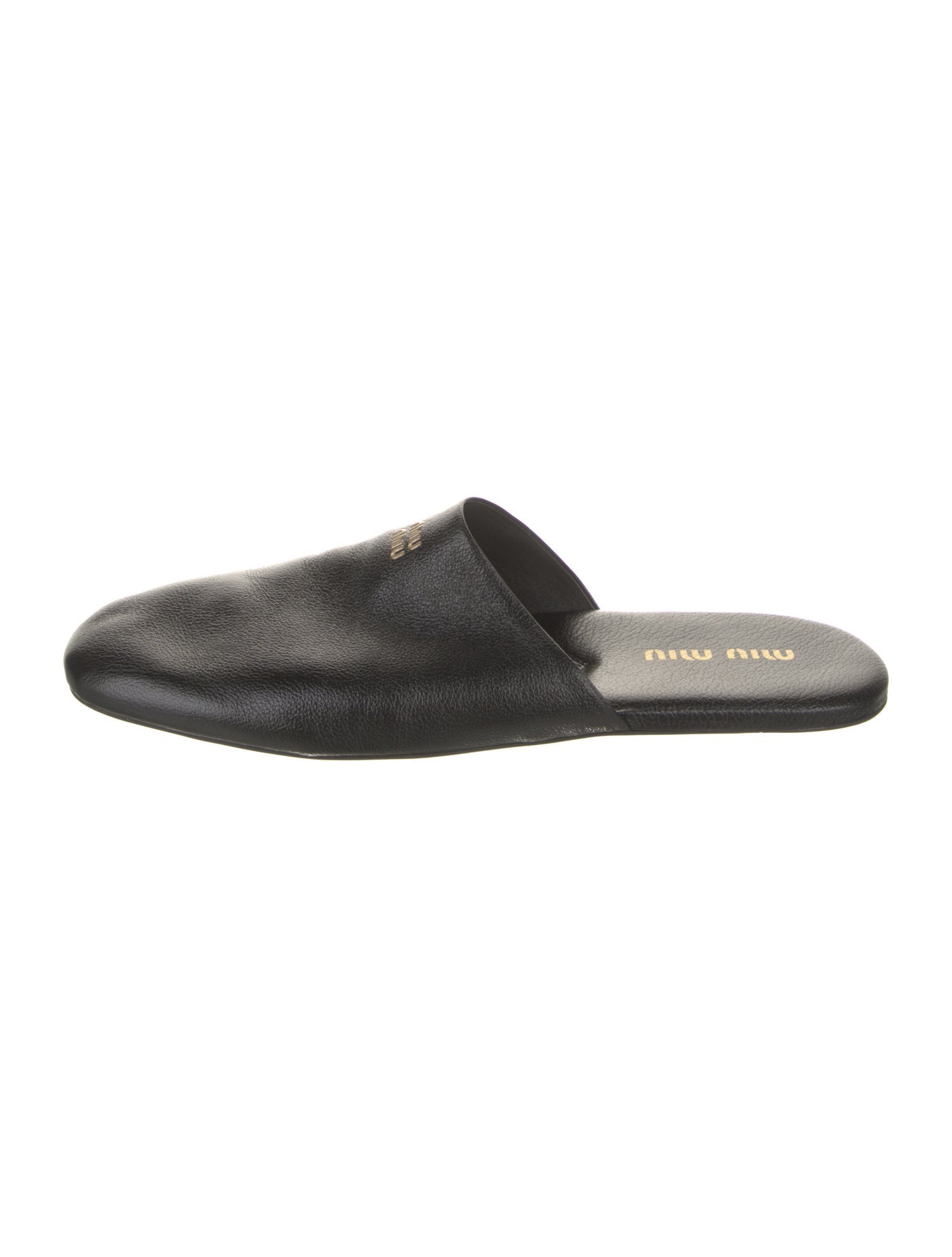 Miu Miu Leather Mules