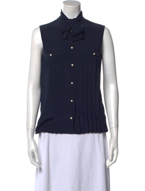 Miu Miu 2018 Silk Button-Up Top