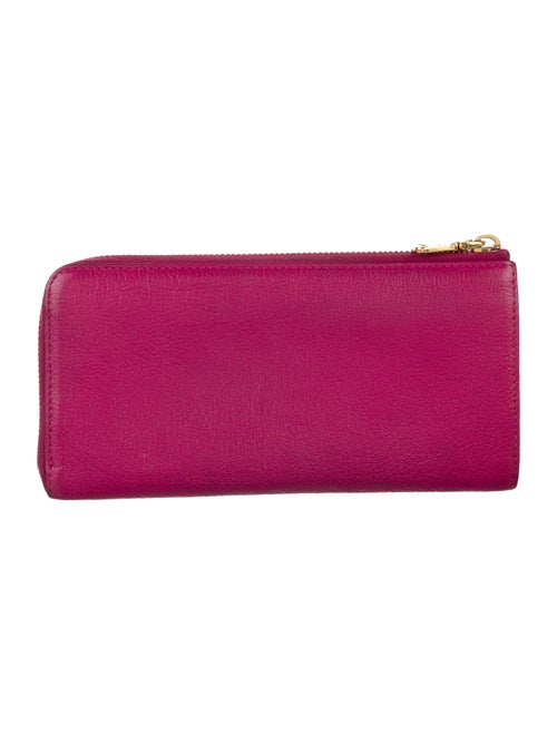 Miu Miu Vitello Phenix Leather Wallet