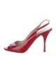 Miu Miu Patent Leather Slingback Pumps