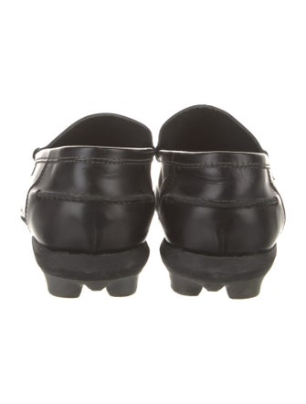 Miu Miu Leather Loafers