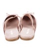 Miu Miu Satin Bow Accents Slippers