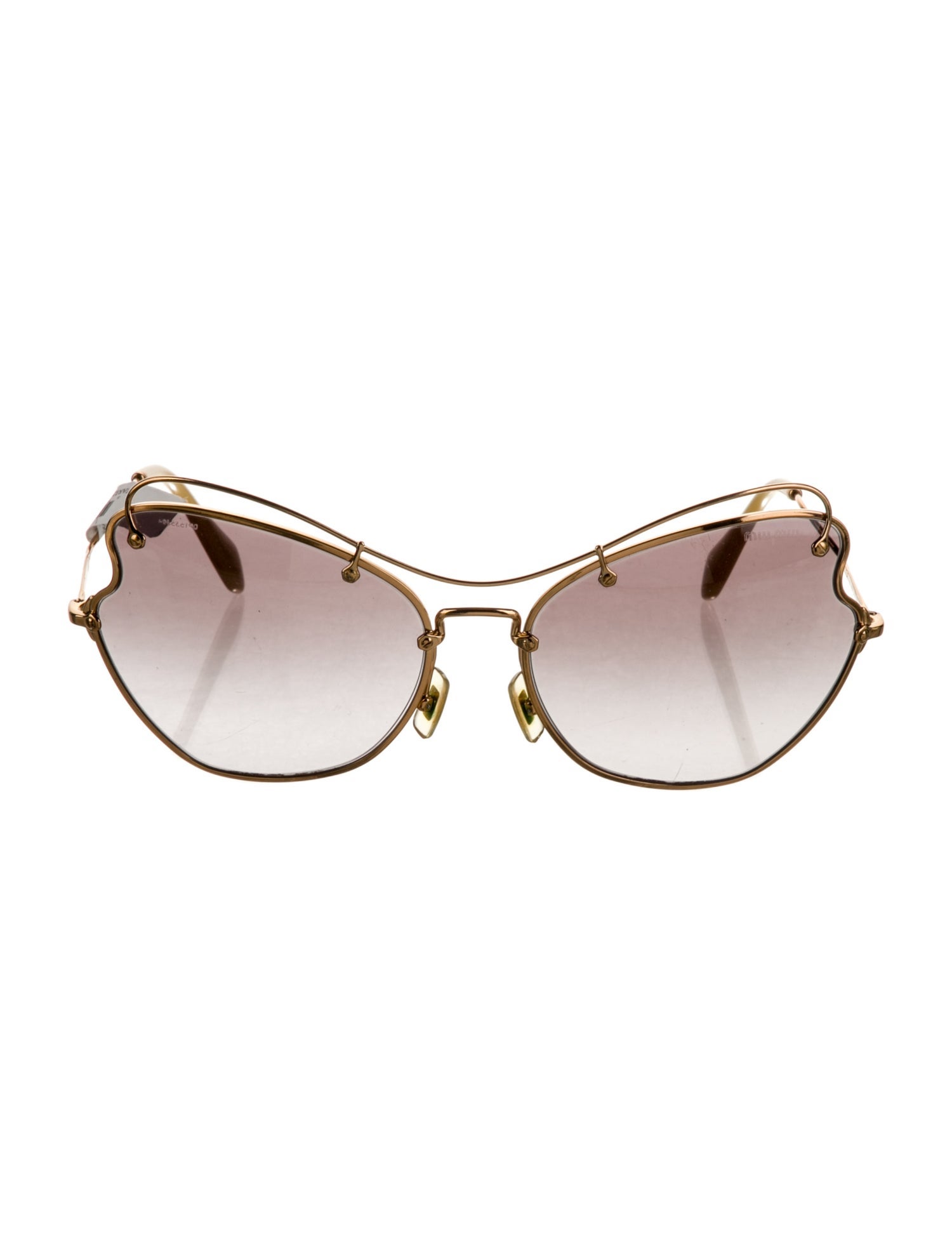 Miu Miu Cat-Eye Gradient Sunglasses
