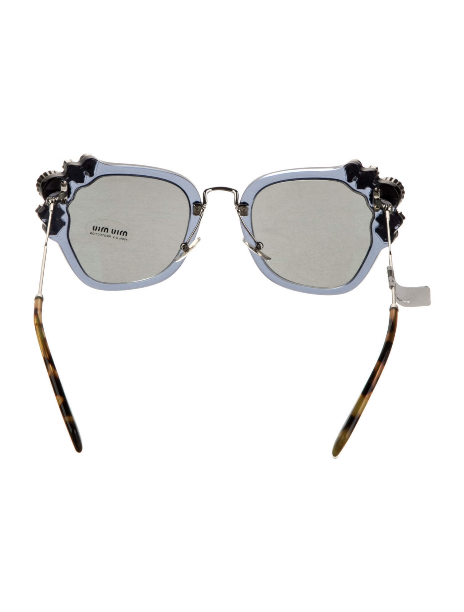 Miu Miu Round Tinted Sunglasses