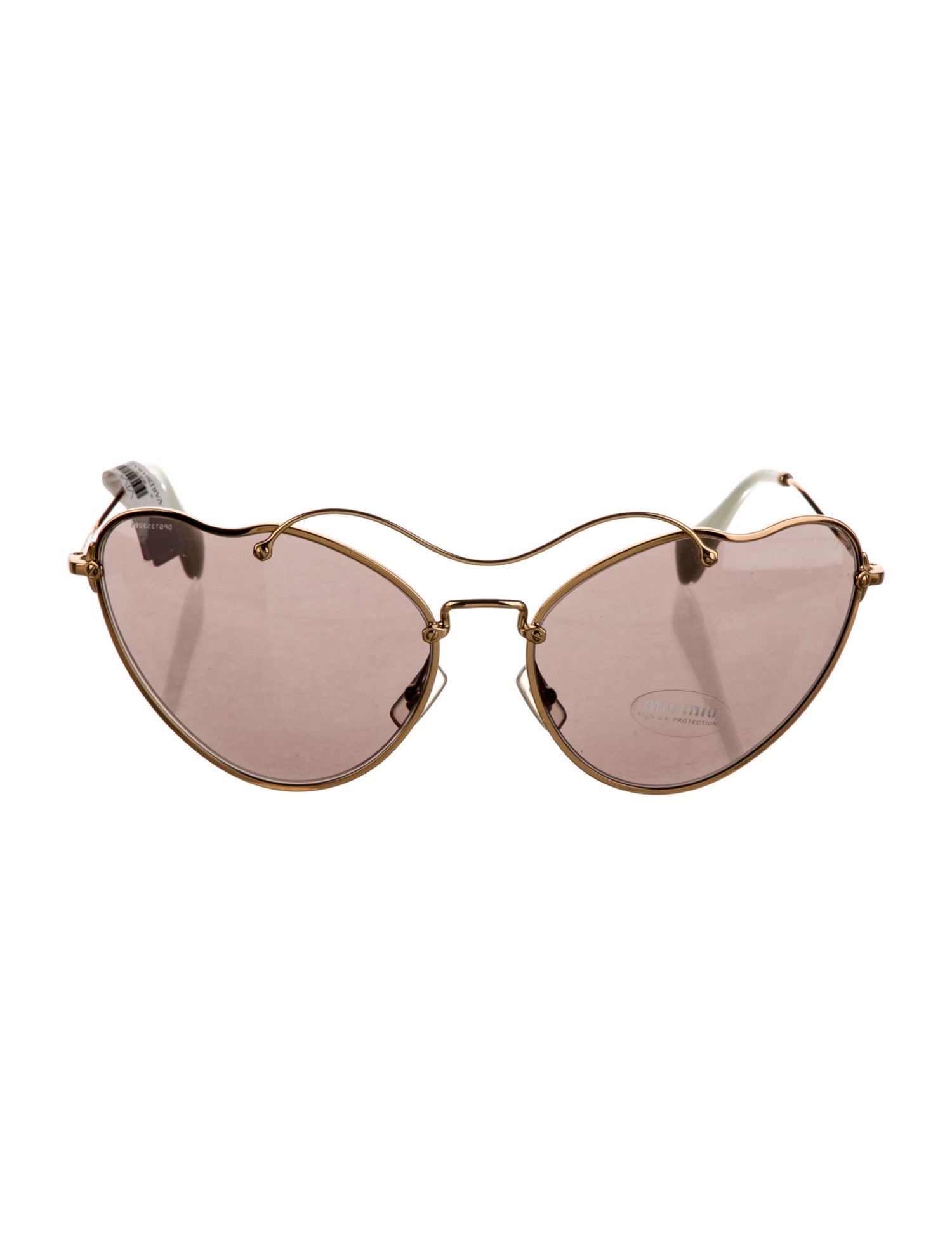 Miu Miu Cat-Eye Tinted Sunglasses