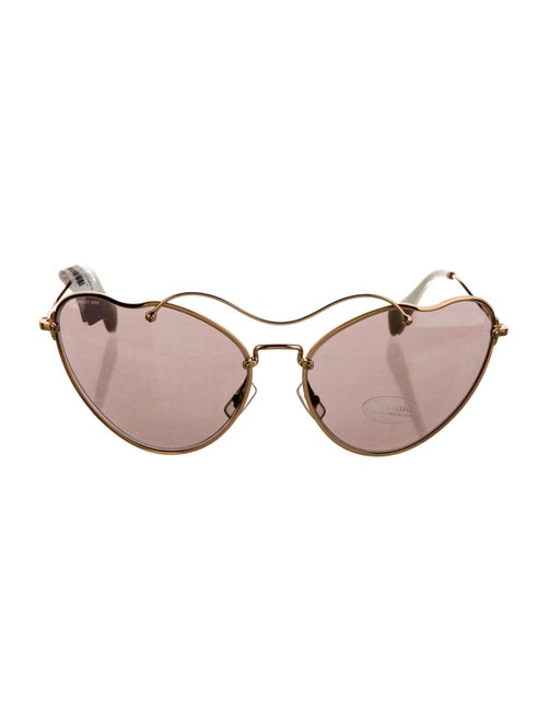 Miu Miu Cat-Eye Tinted Sunglasses