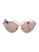 Miu Miu Cat-Eye Tinted Sunglasses