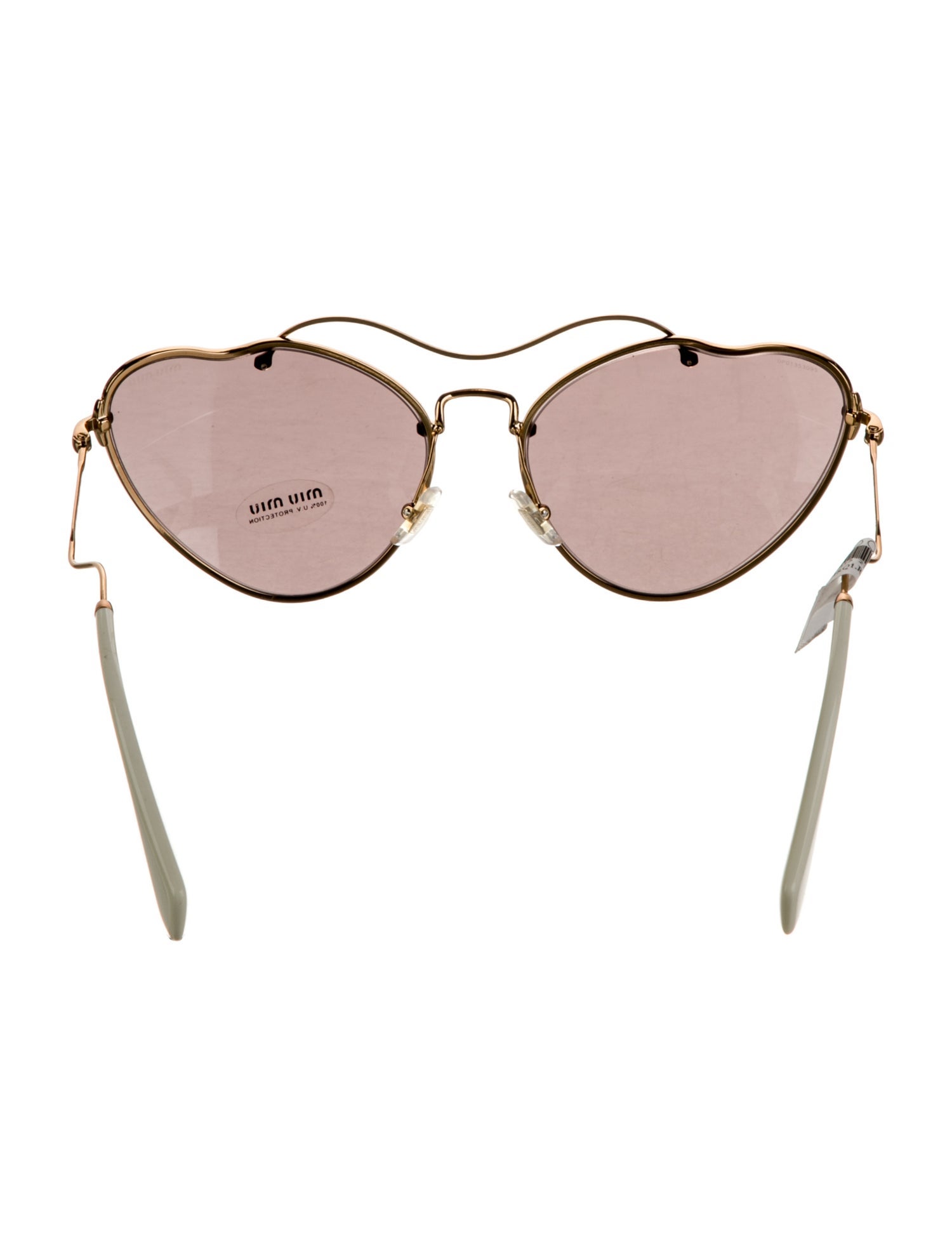Miu Miu Cat-Eye Tinted Sunglasses