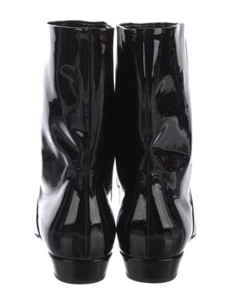 Miu Miu Patent Leather Rain Boots