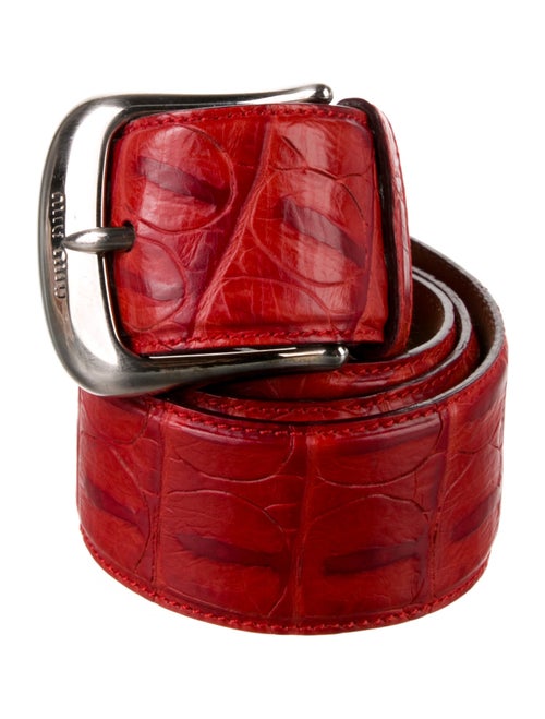 Miu Miu Leather Belt