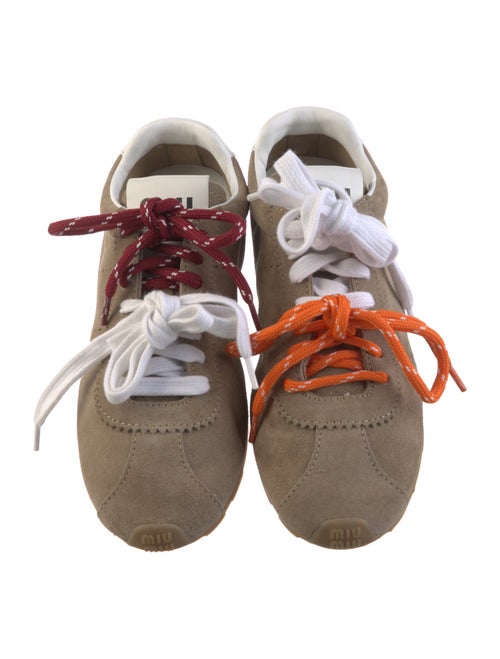 Miu Miu Suede Sneakers