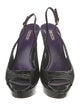 Miu Miu Patent Leather Slingback Pumps